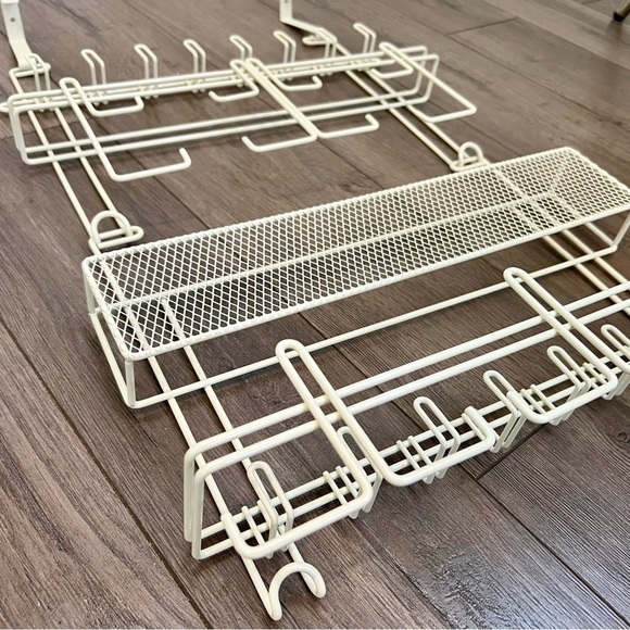 Over-the-Door Jewelry Organizer - White Metal - Picture 8 of 8